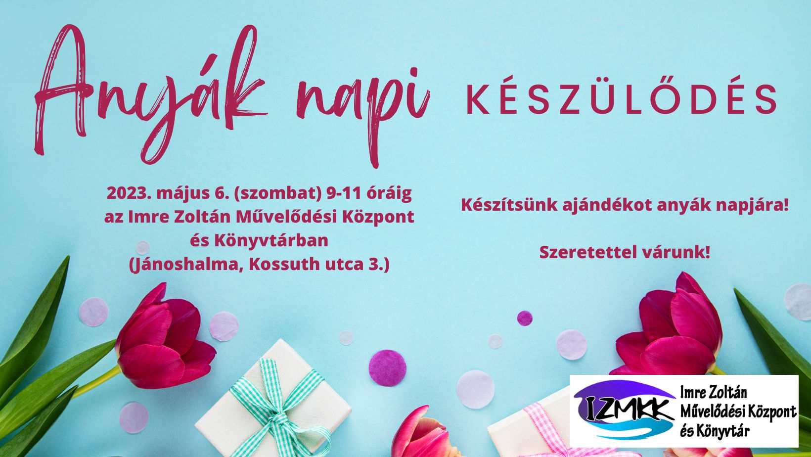 Anyák napi készülődés